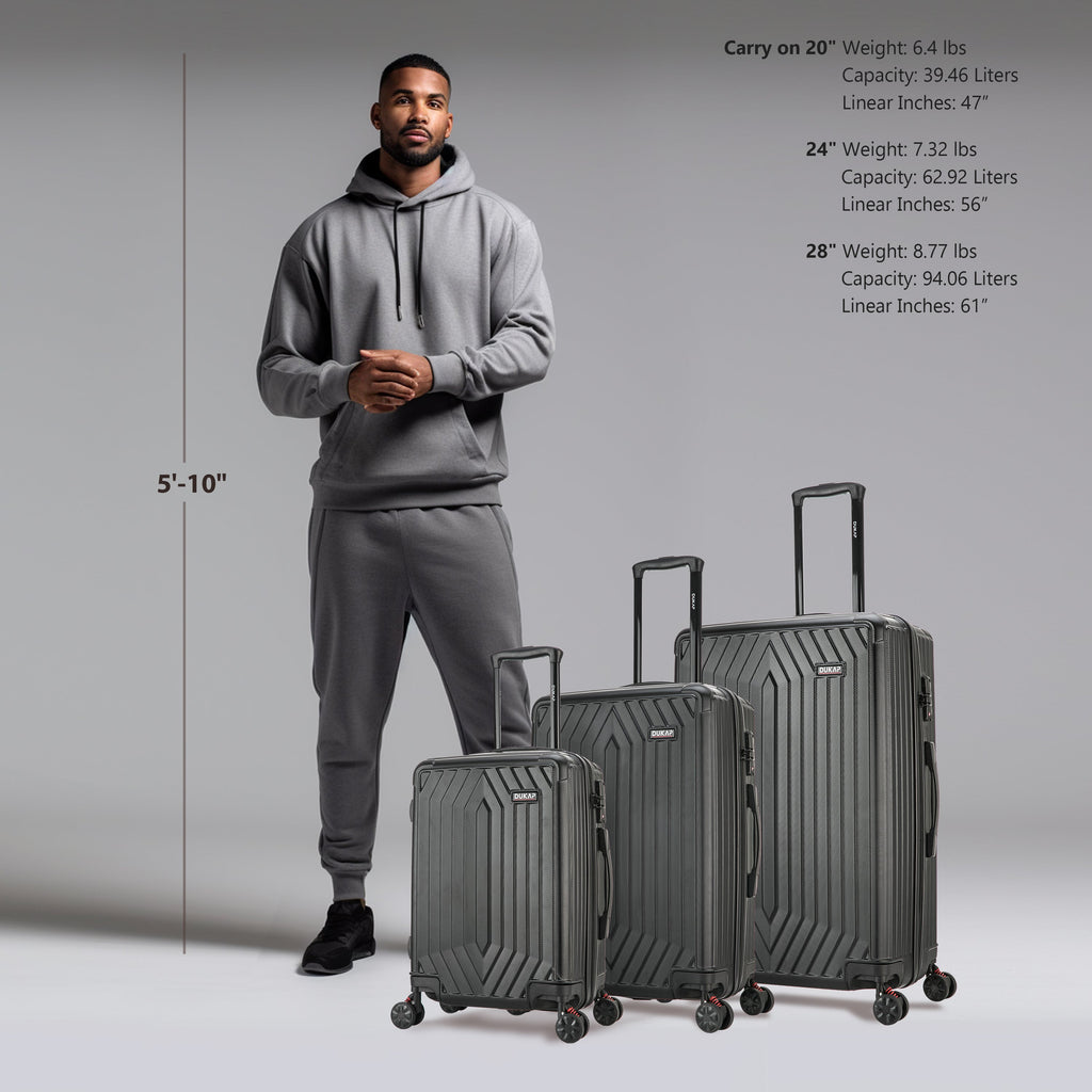 STRATOS 3 Piece Set 20"/24"/28" Dukap