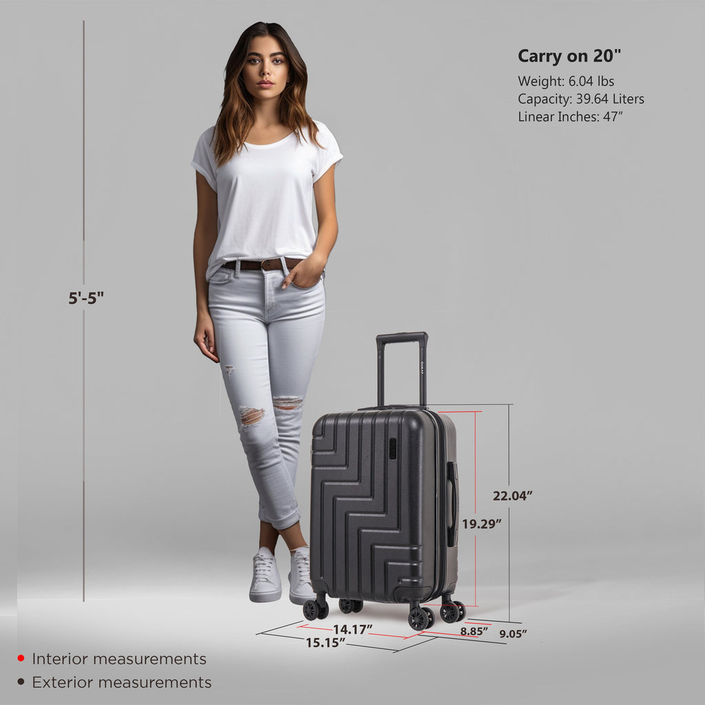 ZAHAV Carry On 20" Dukap