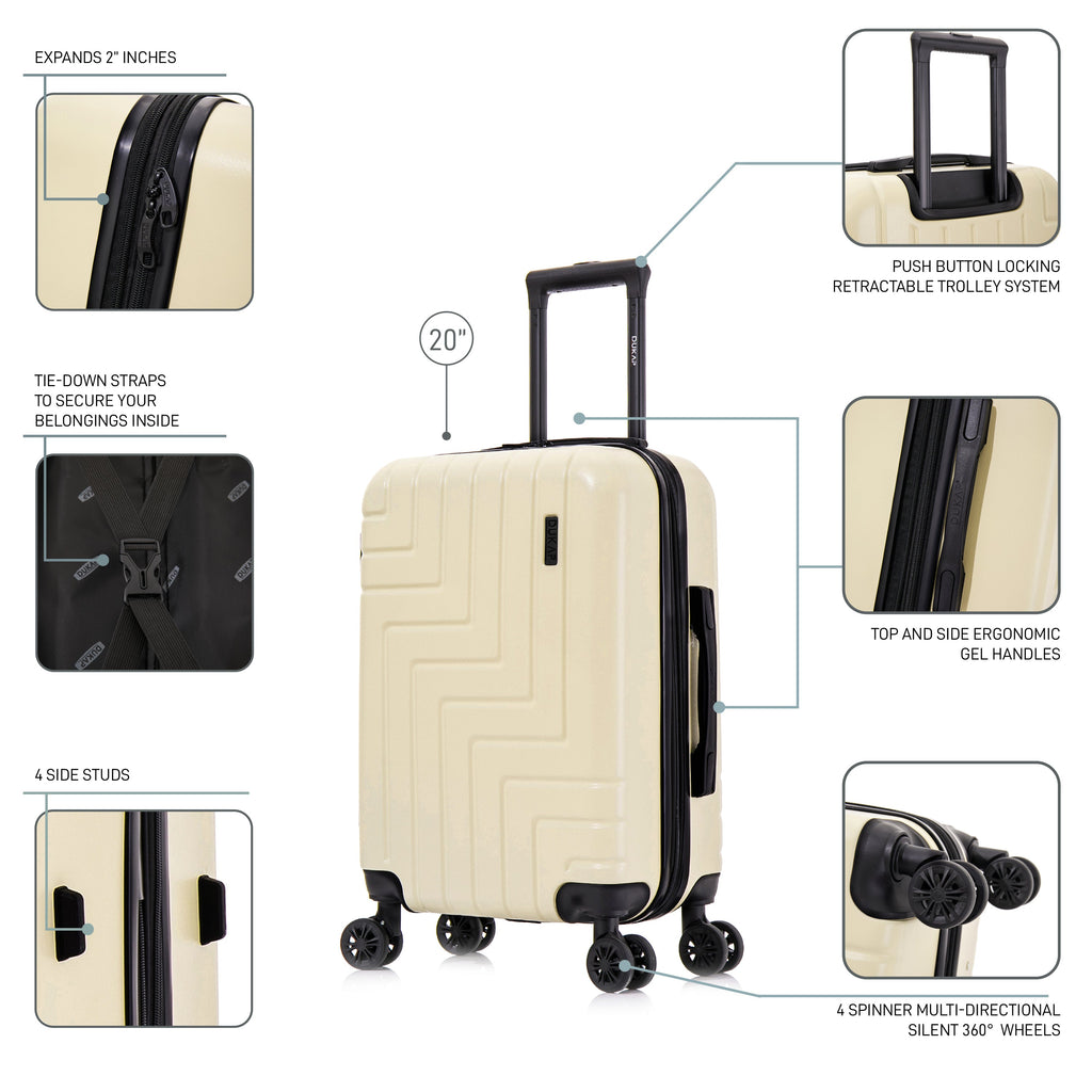 ZAHAV Carry On 20" Dukap
