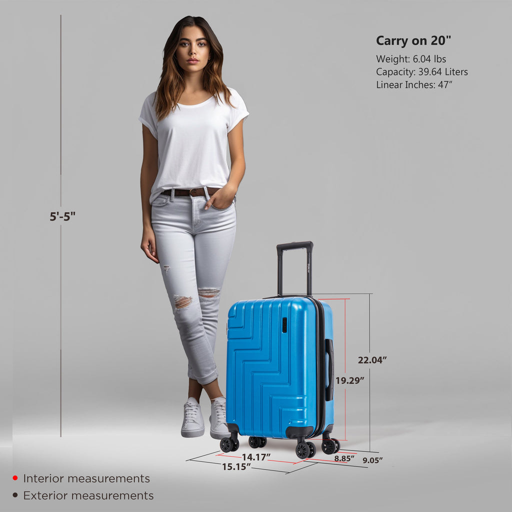 ZAHAV Carry On 20" Dukap