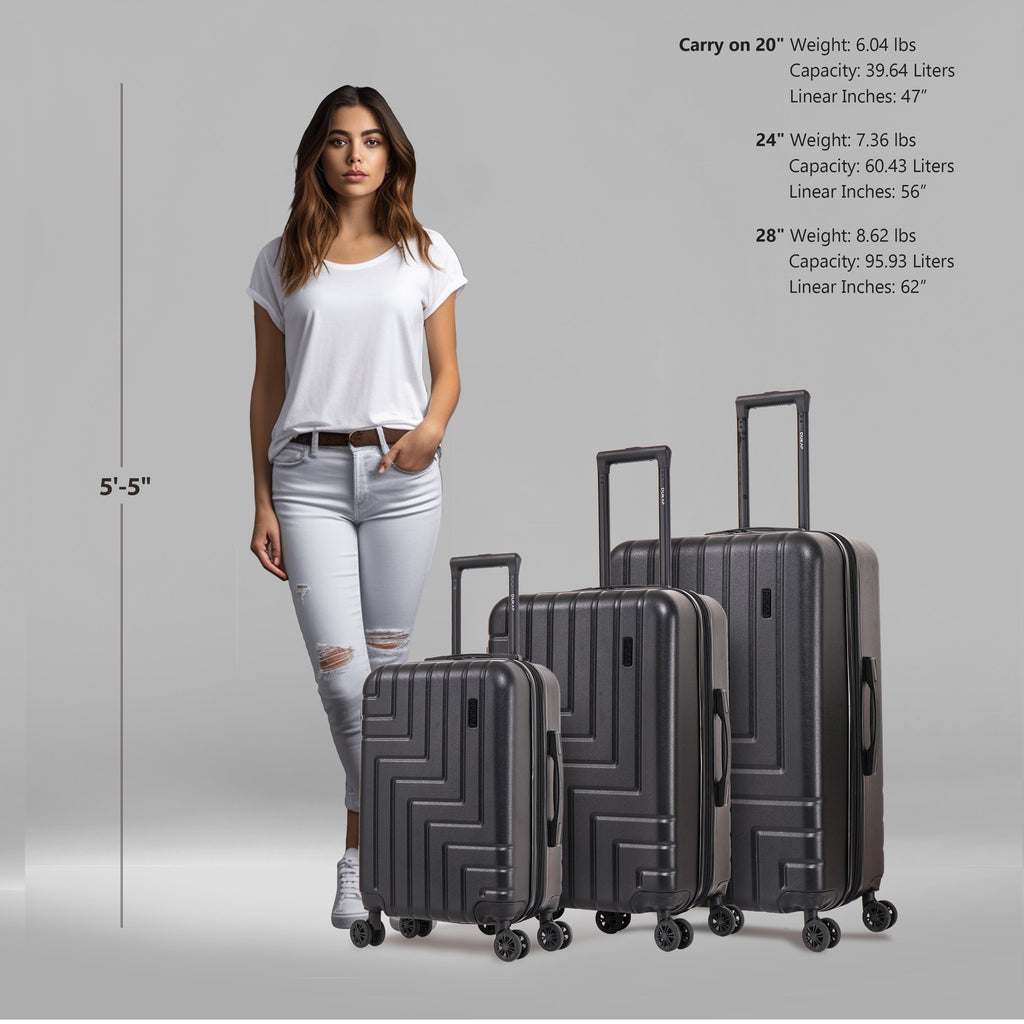 ZAHAV 3 Piece Set 20''/24''/28'' Dukap