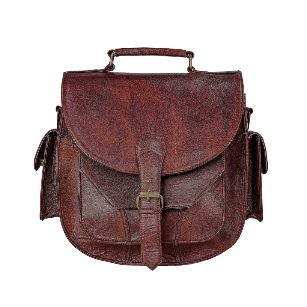The Philippe Halsman Camera Satchel Classy Leather Bags