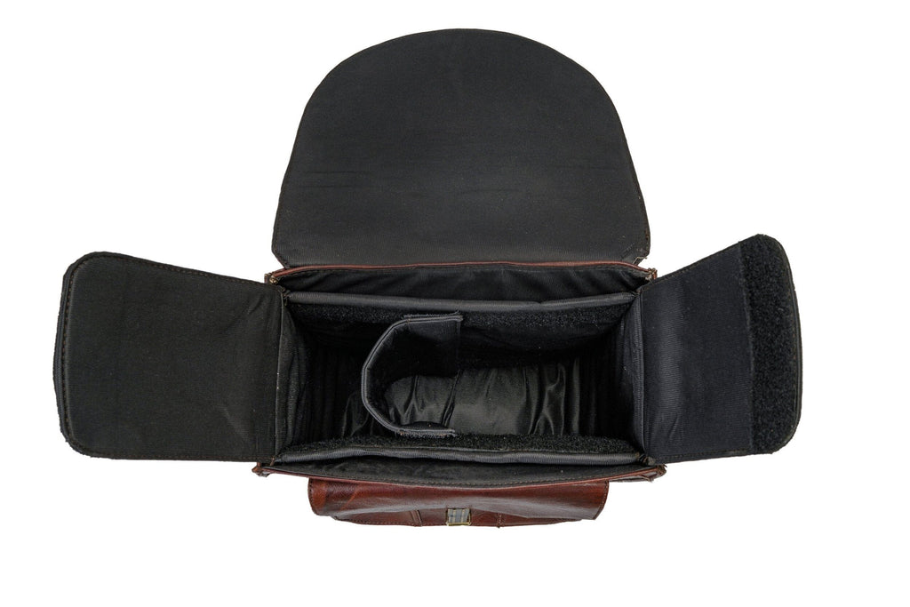 The Philippe Halsman Camera Satchel Classy Leather Bags
