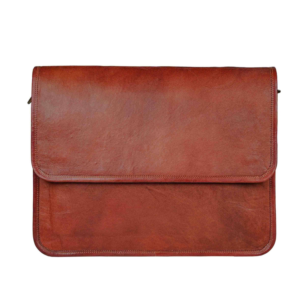 The Flap Over Messenger Classy Leather Bags
