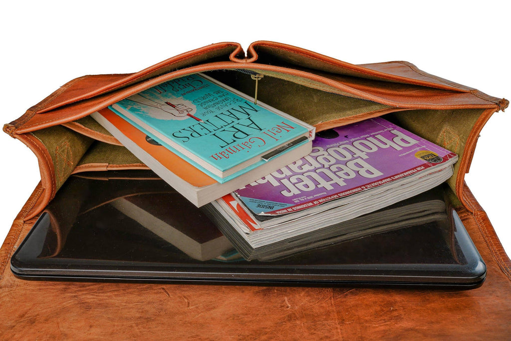 The Tan Brown Classy Leather Bags