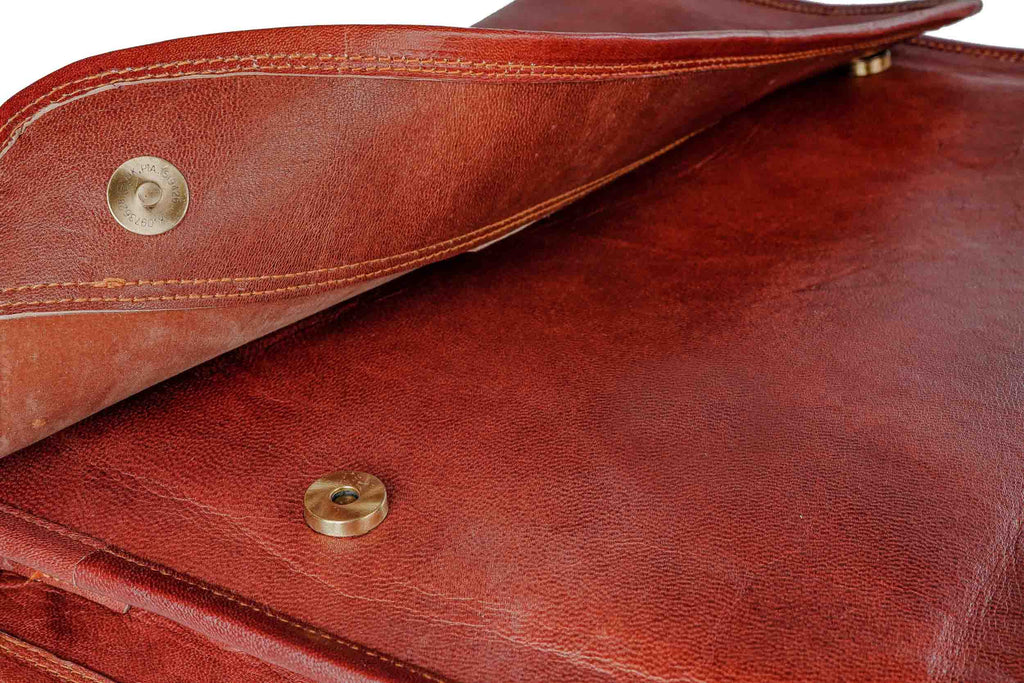 The Flap Over Messenger Classy Leather Bags
