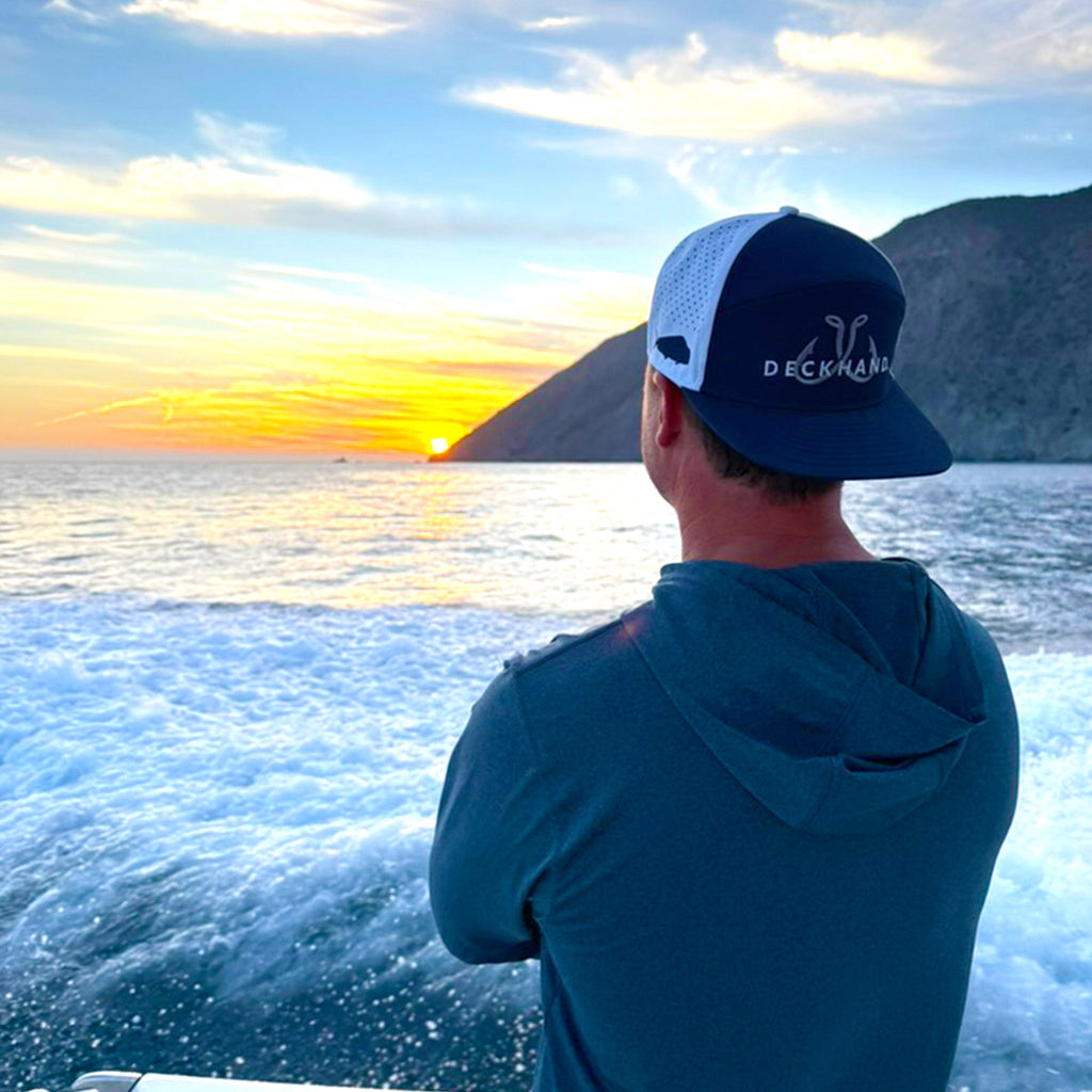 Aqua Performance Hat Deckhand Sports