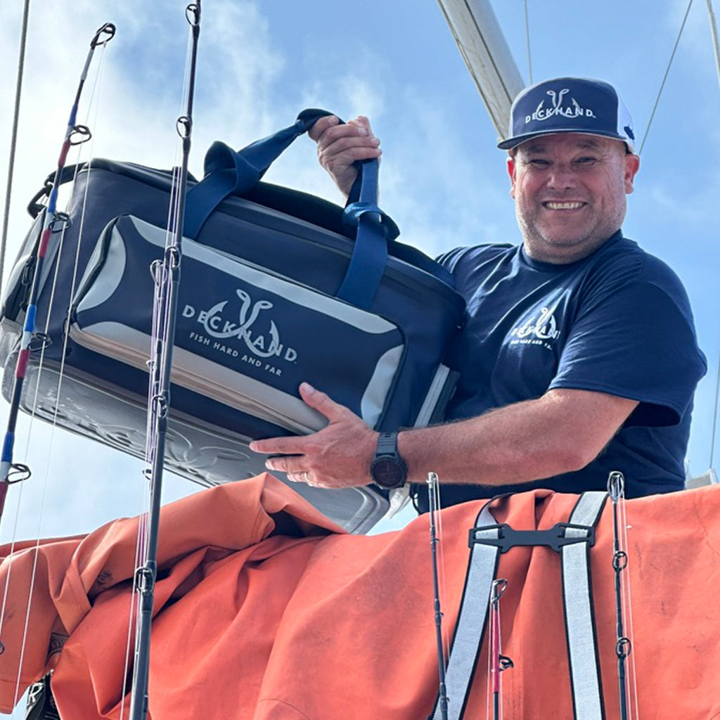 Aqua Performance Hat Deckhand Sports