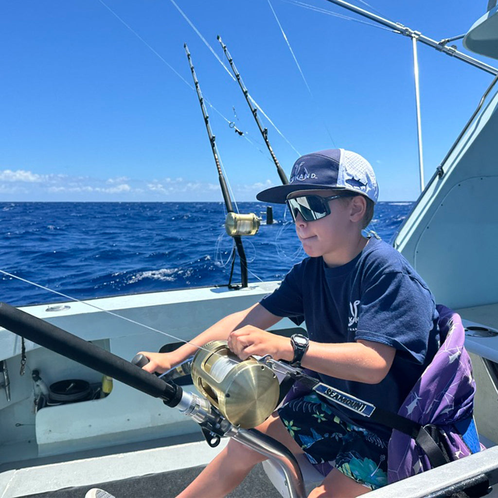 Aqua Performance Hat Deckhand Sports