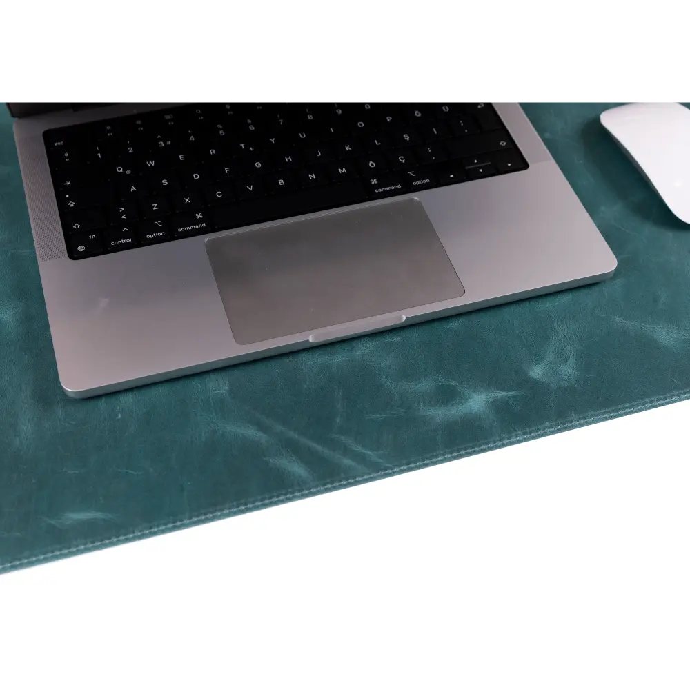 Natural Leather Desk Mat (37 cm x 80 cm) Mizuri Leather