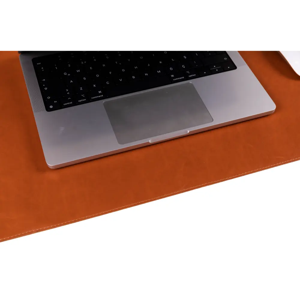 Natural Leather Desk Mat (37 cm x 80 cm) Mizuri Leather
