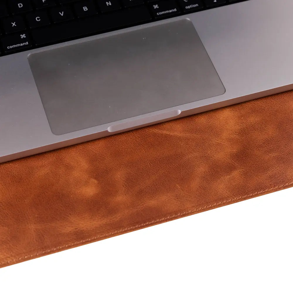 Natural Leather Desk Mat (37 cm x 80 cm) Mizuri Leather