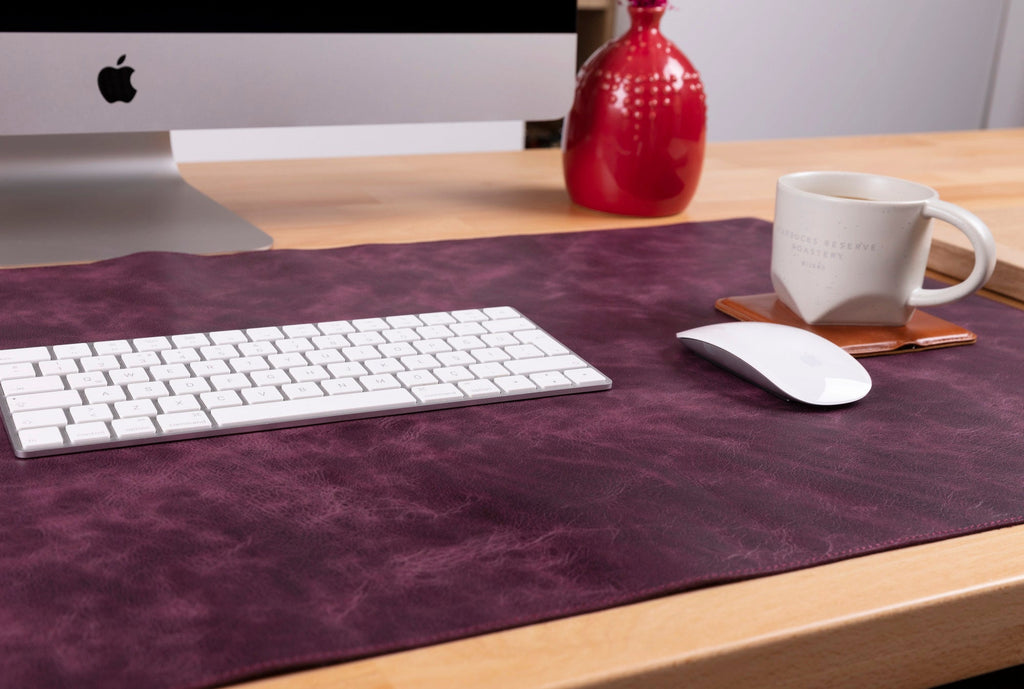 Natural Leather Desk Mat (91 cm x 48 cm) Mizuri Leather