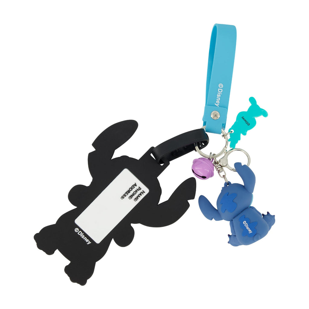 Disney Stitch & Scrump Luggage Tag & Lanyard Set Ful Luggage