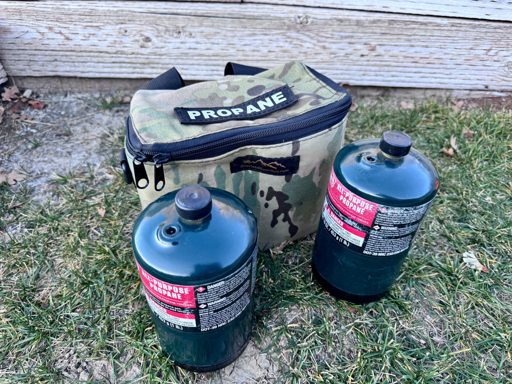 Dual Propane Bottle Pouch Overland Gear Guy