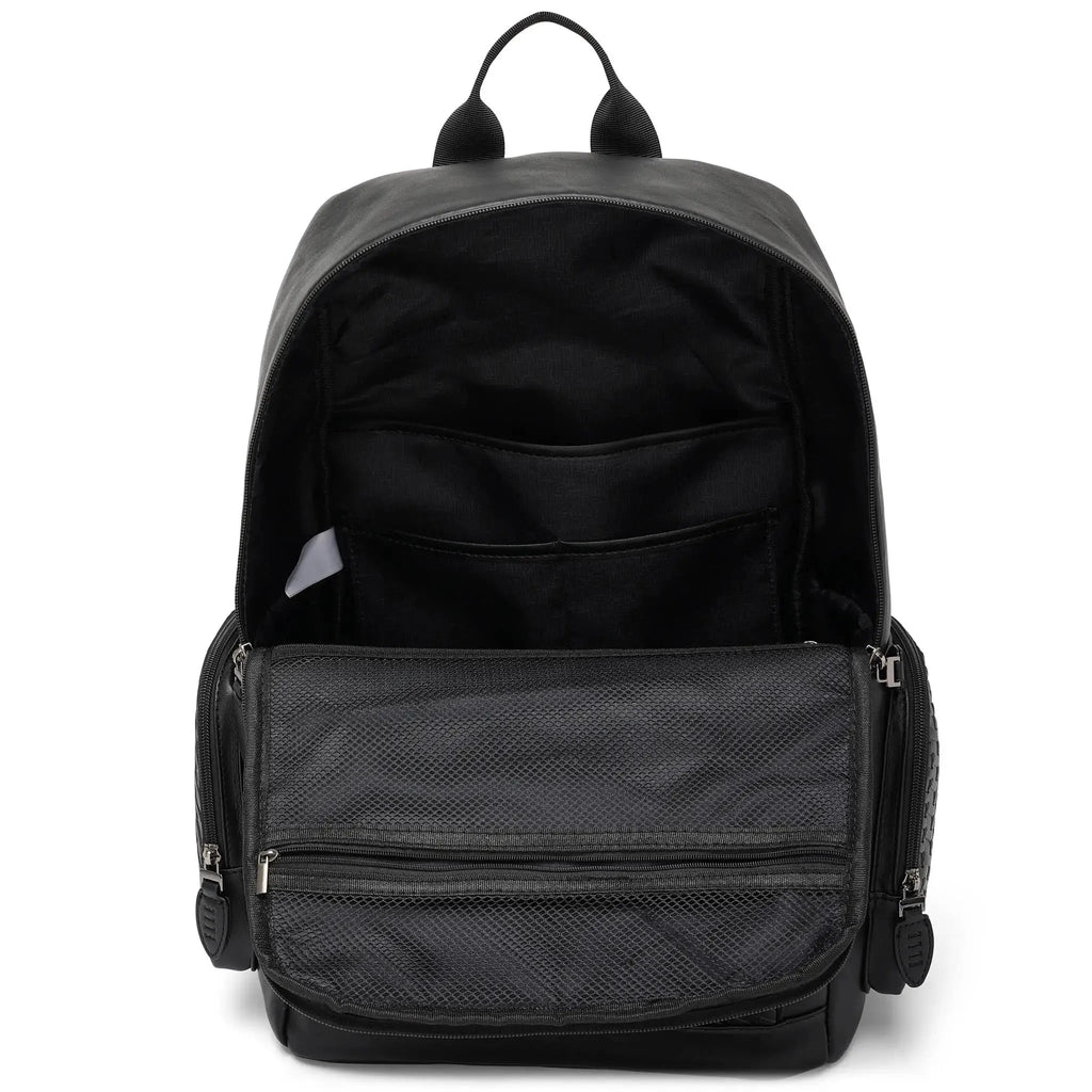 Leisure Luxe 27L Vegan Leather Backpack Travellty