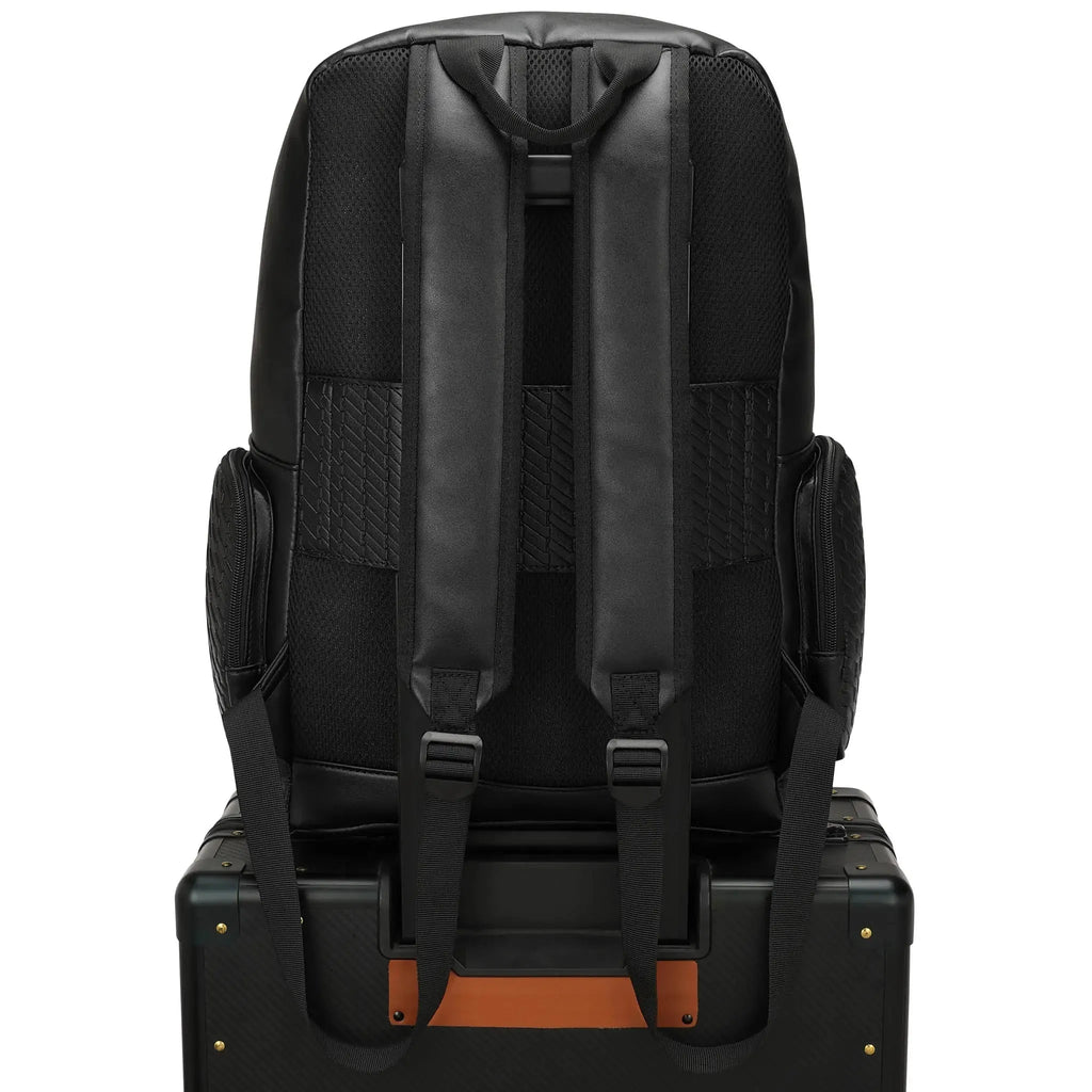 Leisure Luxe 27L Vegan Leather Backpack Travellty