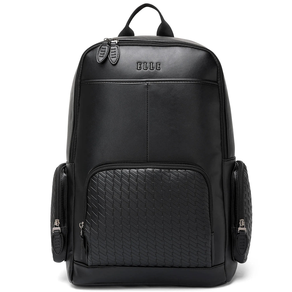 Leisure Luxe 27L Vegan Leather Backpack Travellty