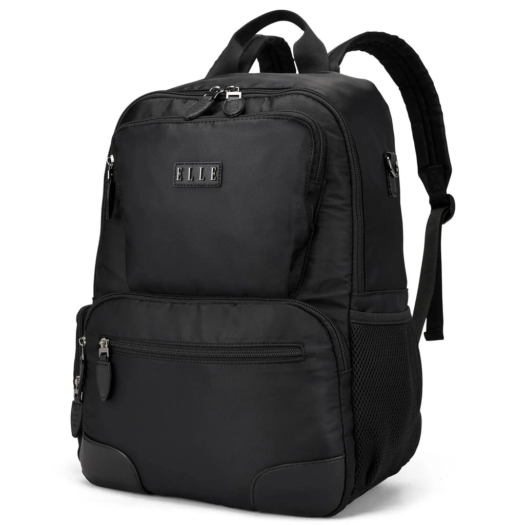 Voyage 20L Twill and Vegan Leather Backpack Travellty