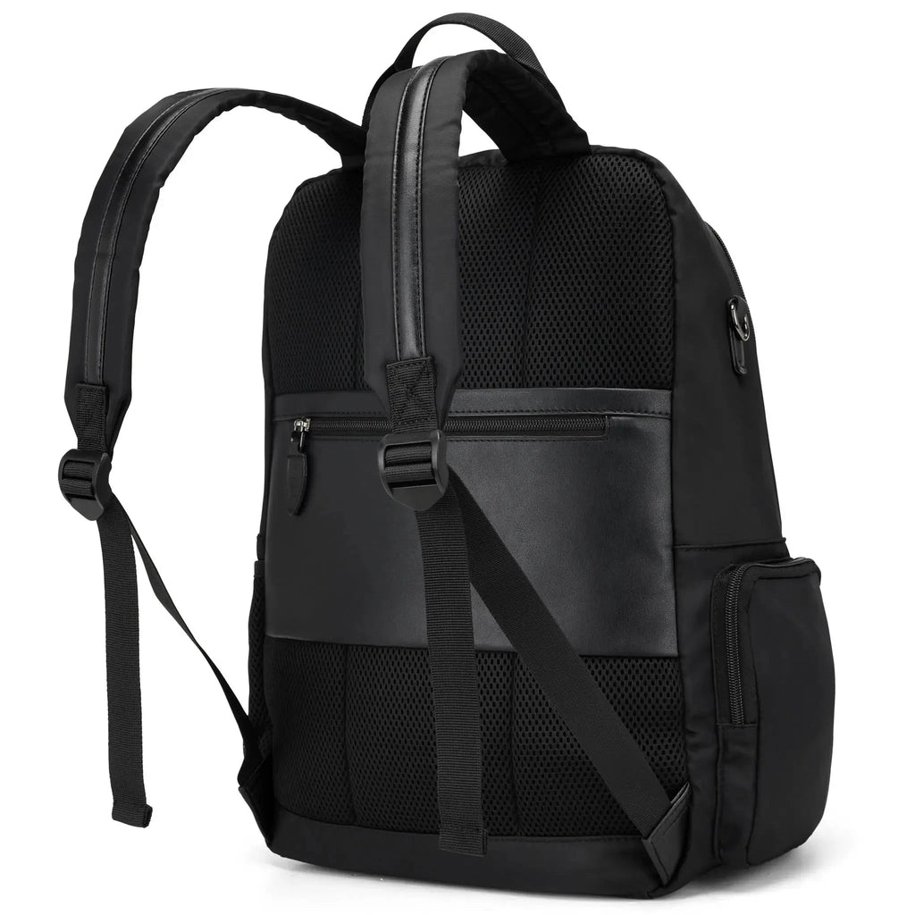 Voyage 20L Twill and Vegan Leather Backpack Travellty
