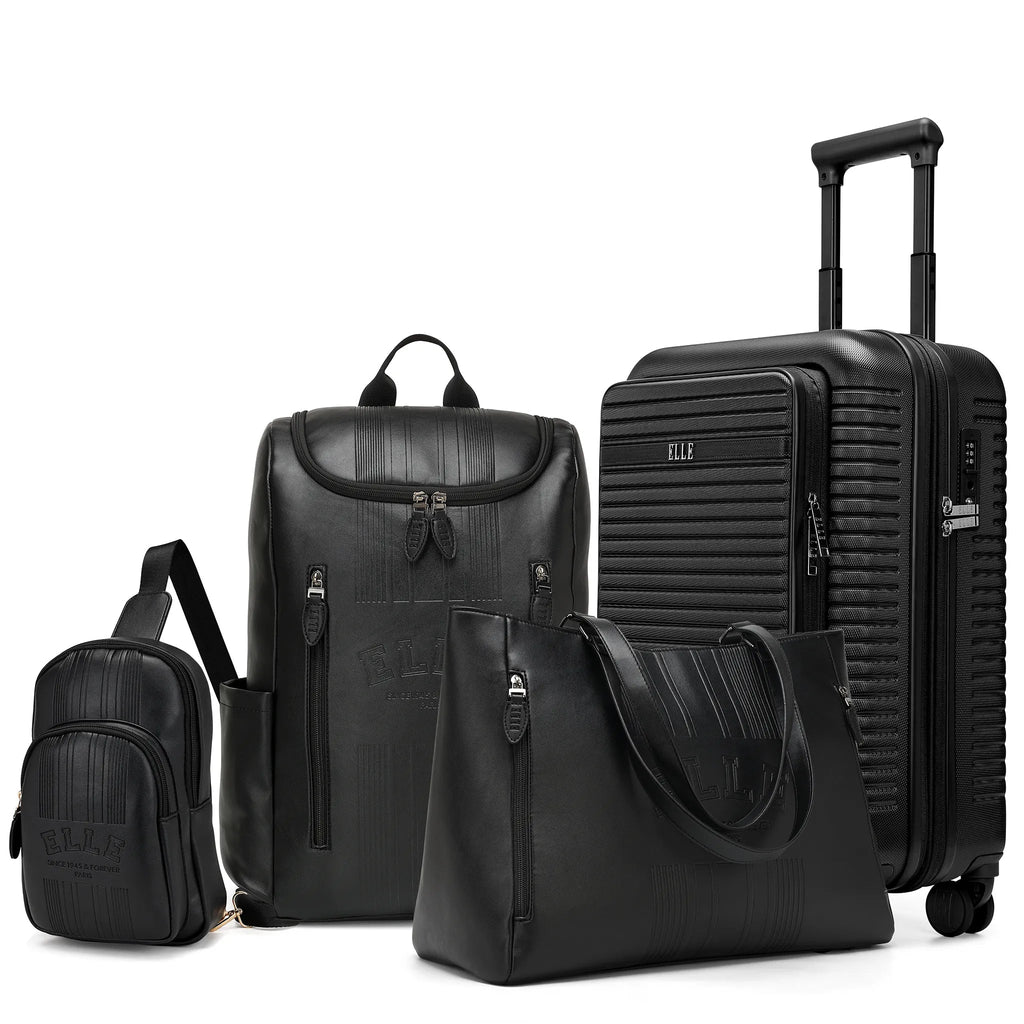 Roamer Escape Expandable 4 Piece Luggage Set Travellty