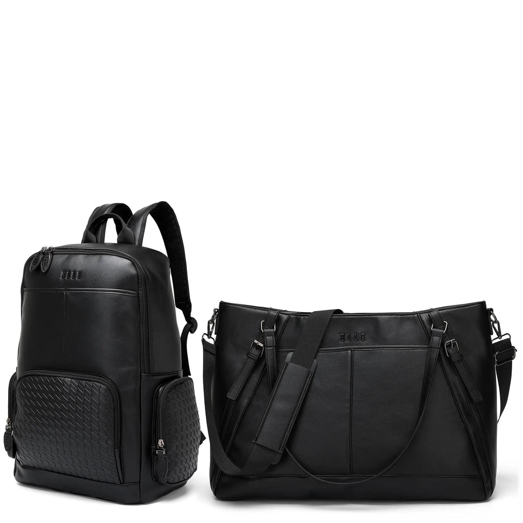 Leisure Luxe 2 Piece Weekender & Backpack Set Travellty