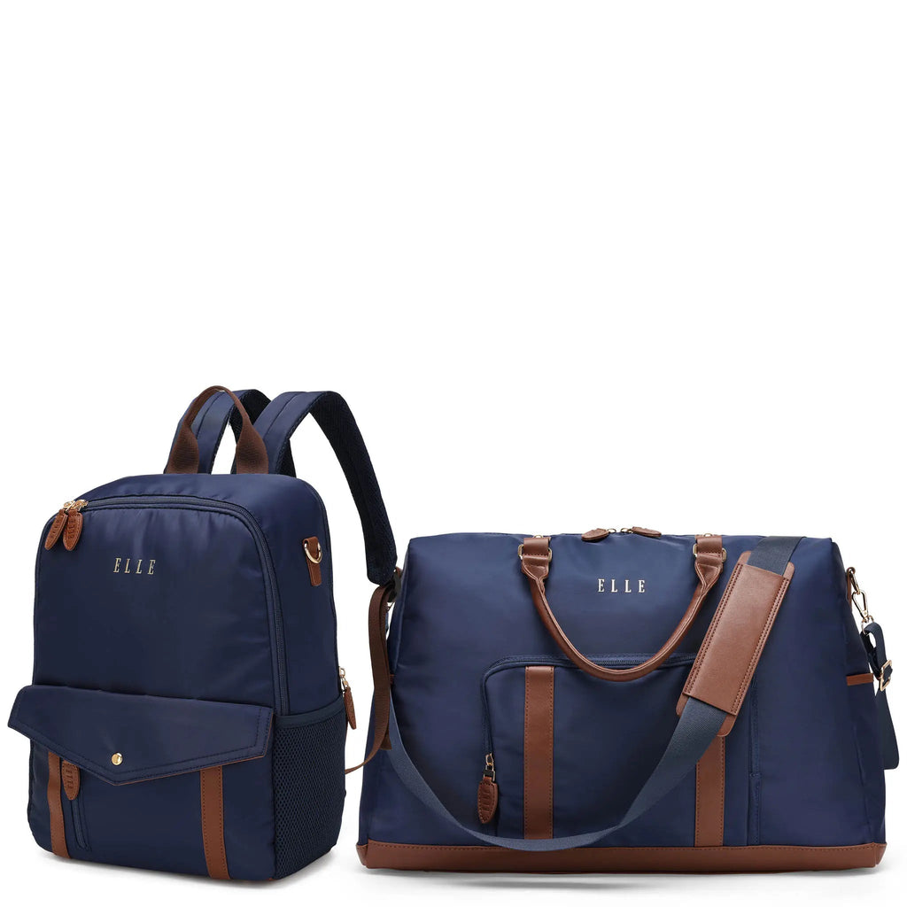 Luxe Journey 2 Piece Weekender & Backpack Set Travellty