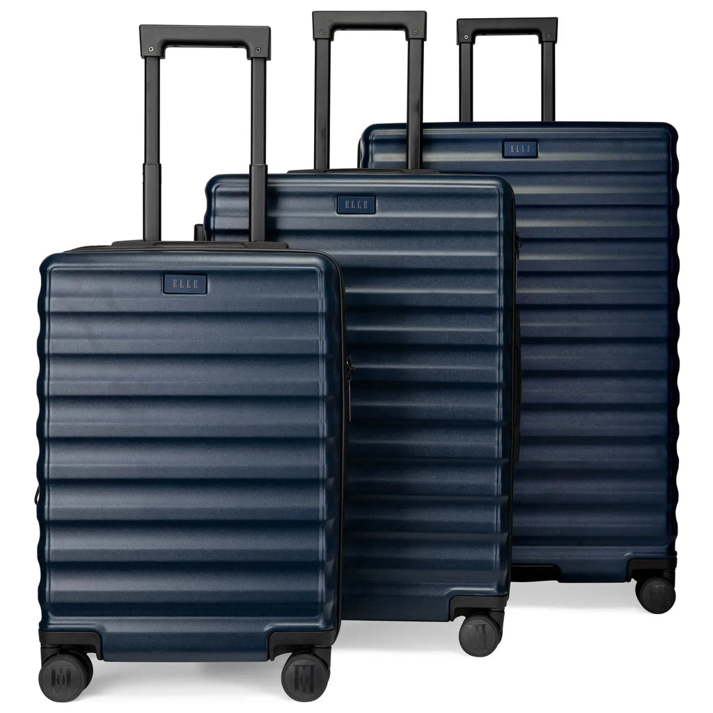 Excursion 3 Piece Expandable Chic Luggage Set Travellty