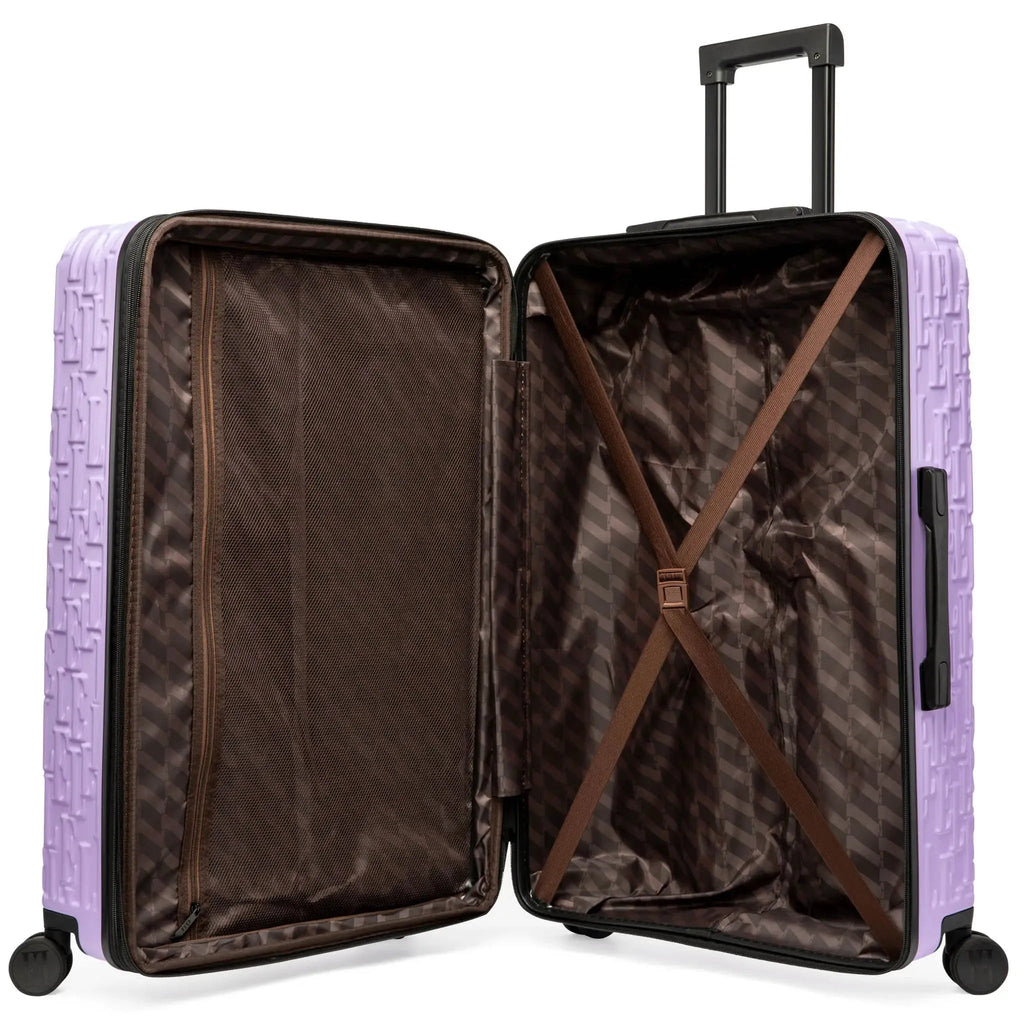 Wayfarer 3 Piece Expandable Monogram Luggage Set Travellty