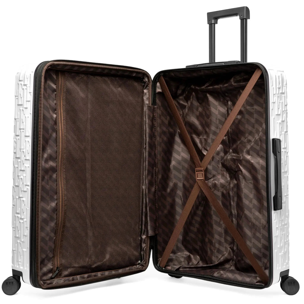Wayfarer 3 Piece Expandable Monogram Luggage Set Travellty