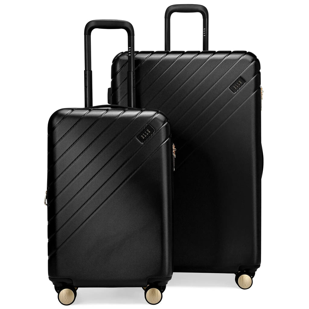Louvre 2 Piece Expandable Polycarbonate Luggage Set Travellty