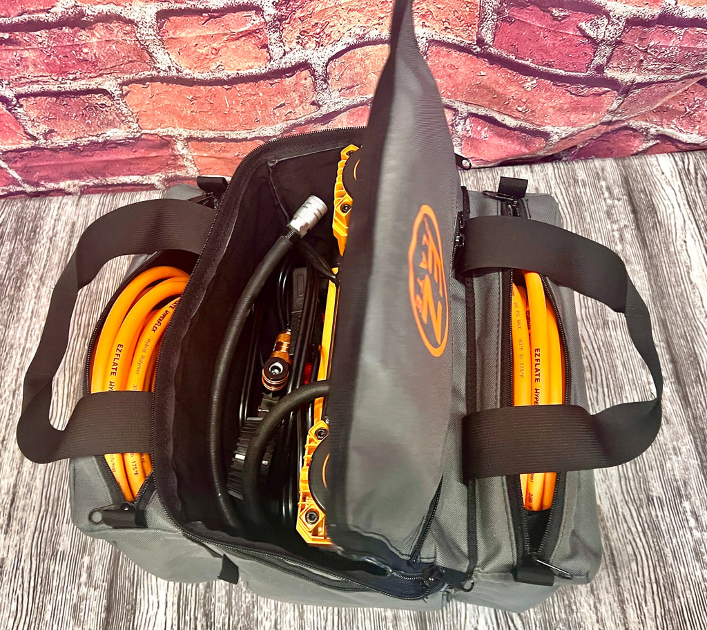 EZ Flate Air Compressor Deluxe Carry Bag Overland Gear Guy