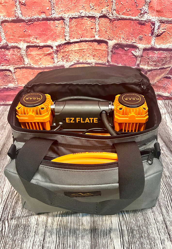 EZ Flate Air Compressor Deluxe Carry Bag Overland Gear Guy
