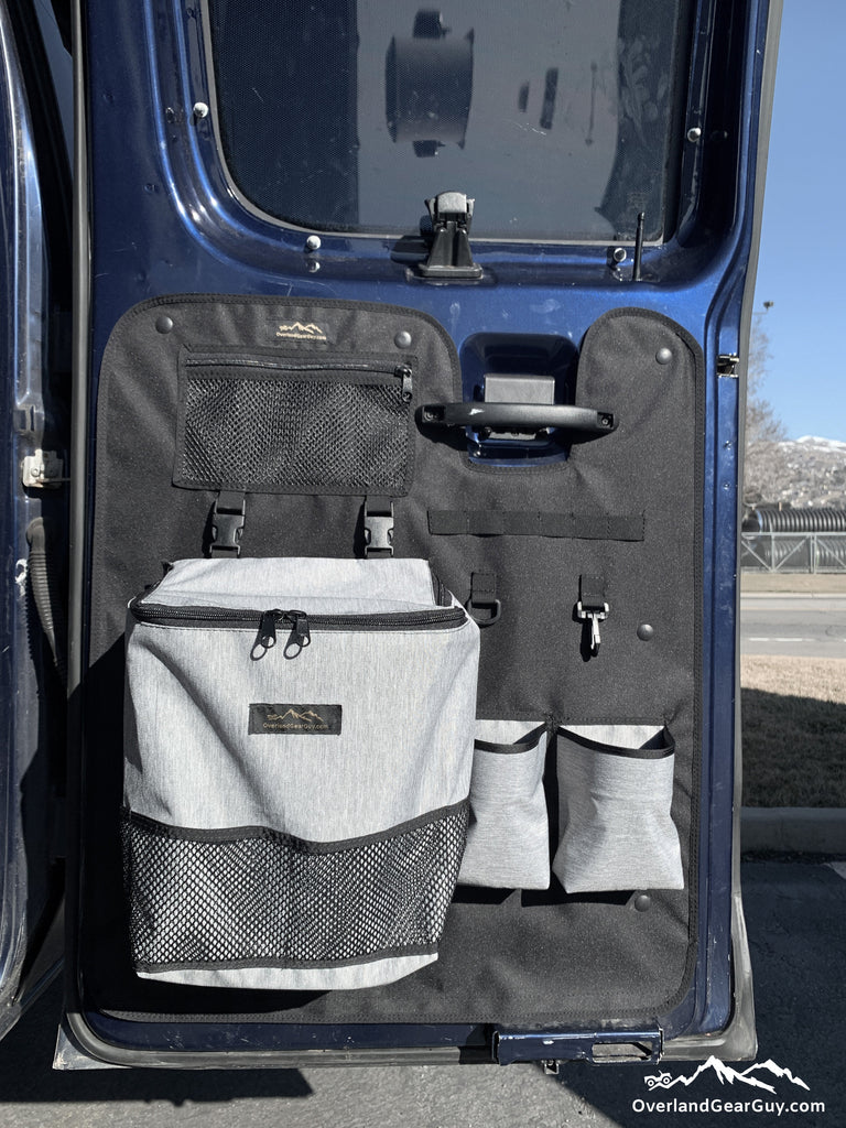 Ford Econoline Barn Door Panel Organizer Overland Gear Guy