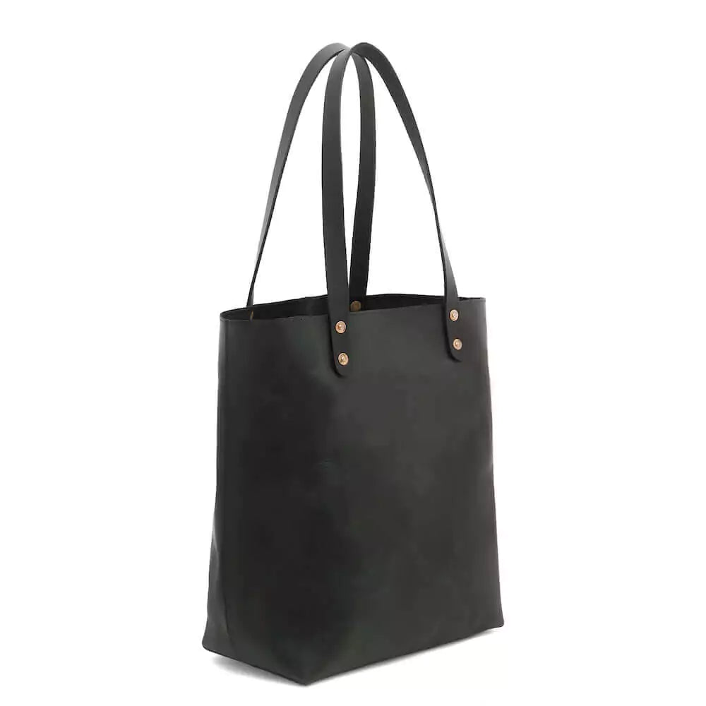 Eden LARGE Leather Tote Bag - Classic Mission Mercantile Leather Goods