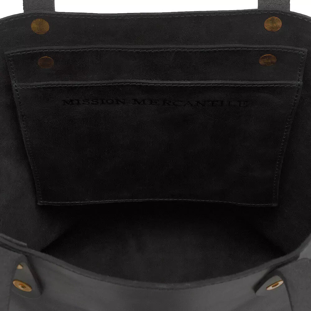 Eden LARGE Leather Tote Bag - Classic Mission Mercantile Leather Goods