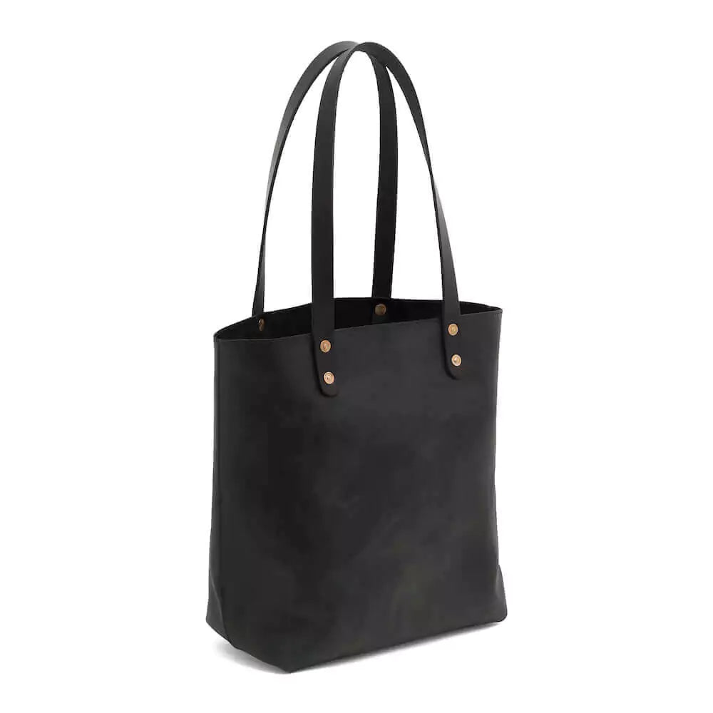 Eden MEDIUM Leather Tote Bag - Classic Mission Mercantile Leather Goods