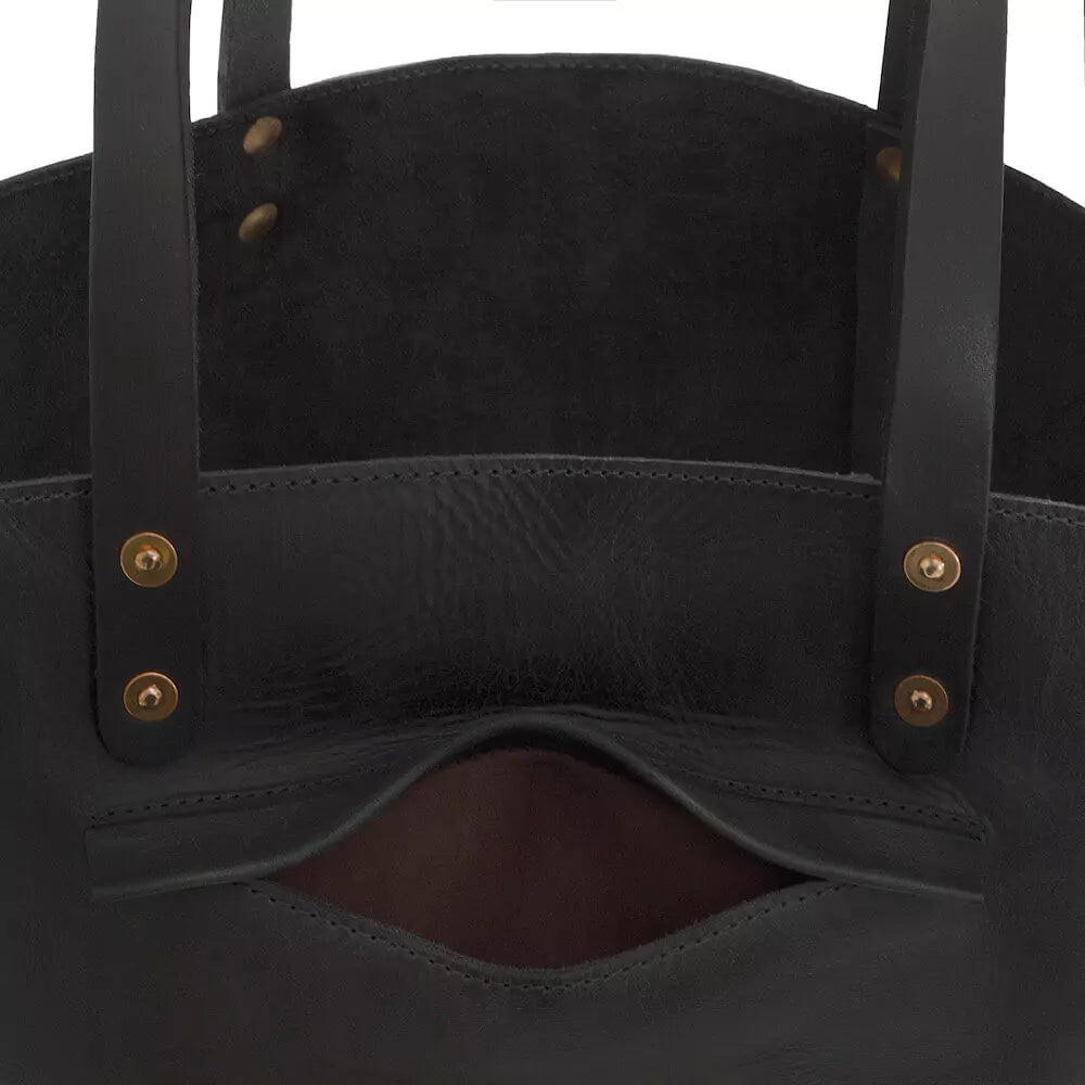 Eden MEDIUM Leather Tote Bag - Classic Mission Mercantile Leather Goods
