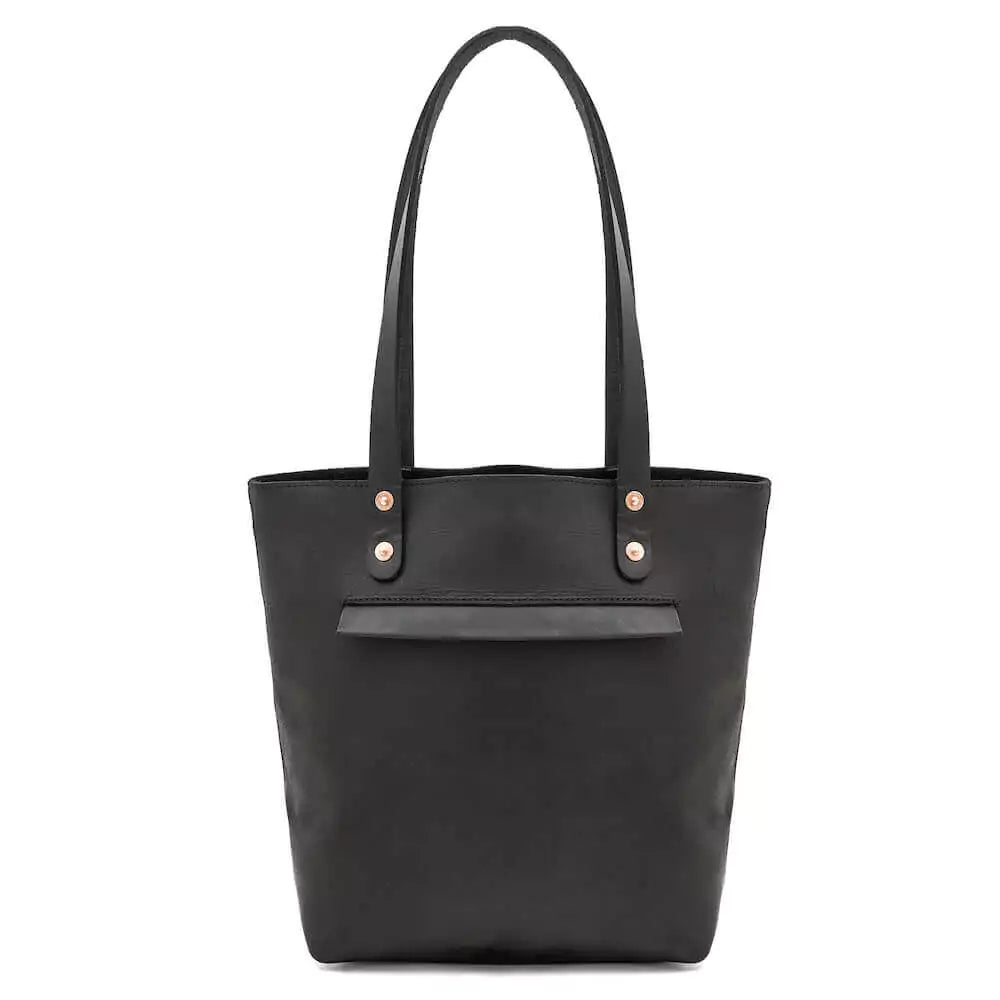 Eden SMALL Leather Tote Bag - Classic Mission Mercantile Leather Goods