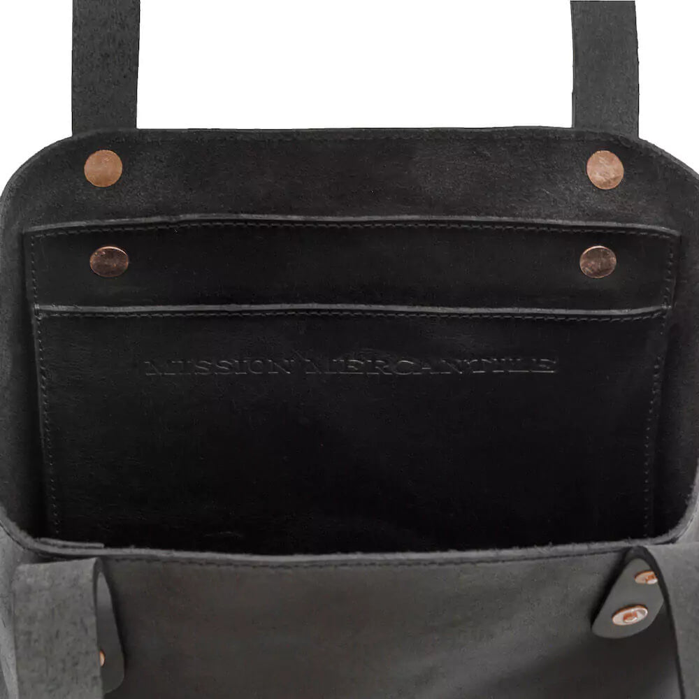 Eden SMALL Leather Tote Bag - Classic Mission Mercantile Leather Goods