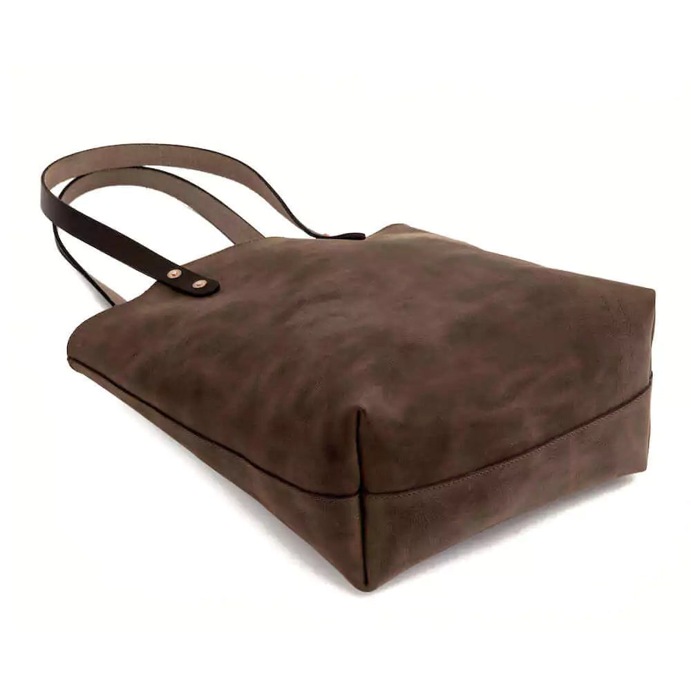 Eden MEDIUM Leather Tote Bag - Classic Mission Mercantile Leather Goods