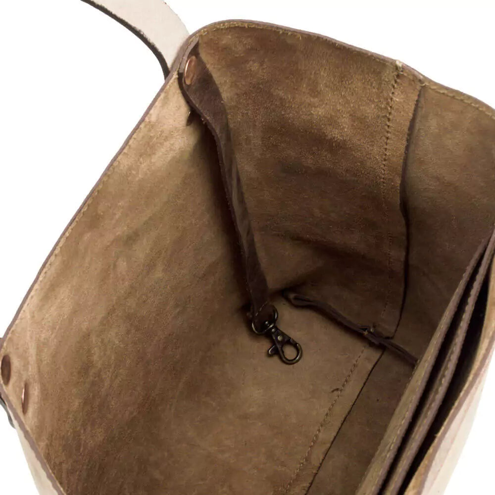 Eden SMALL Leather Tote Bag - Classic Mission Mercantile Leather Goods