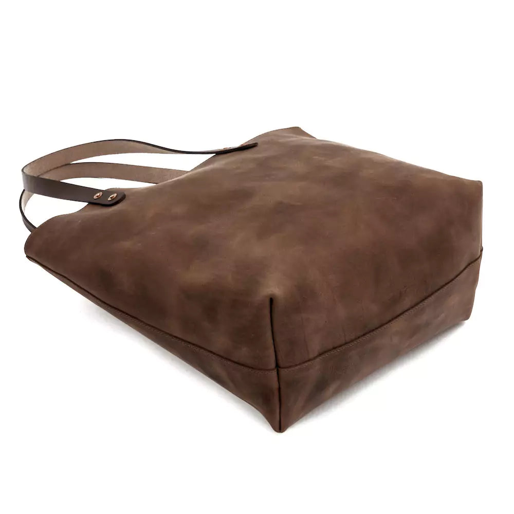 Eden OVERSIZED Leather Tote Bag - Classic Mission Mercantile Leather Goods