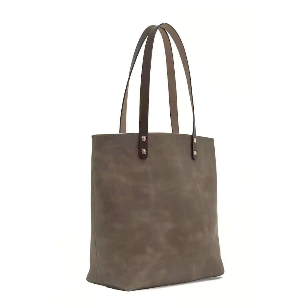 Eden LARGE Leather Tote Bag - Classic Mission Mercantile Leather Goods