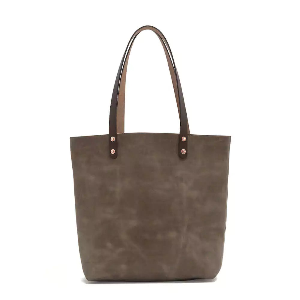 Eden LARGE Leather Tote Bag - Classic Mission Mercantile Leather Goods