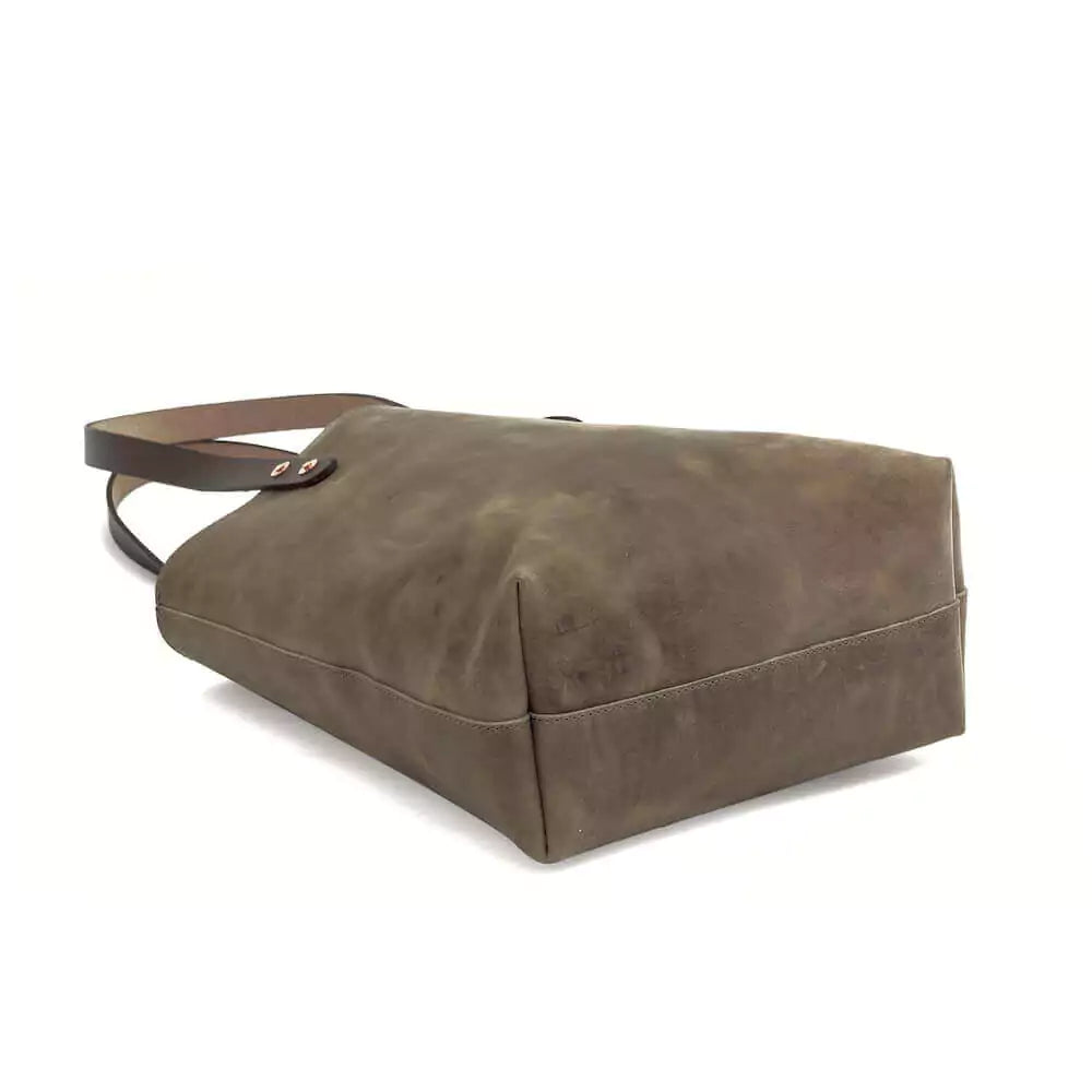 Eden SMALL Leather Tote Bag - Classic Mission Mercantile Leather Goods