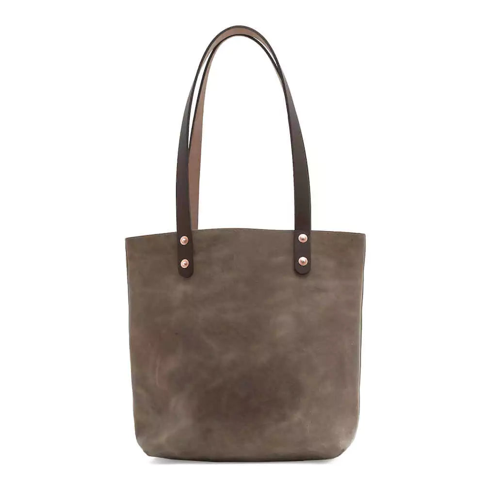 Eden SMALL Leather Tote Bag - Classic Mission Mercantile Leather Goods