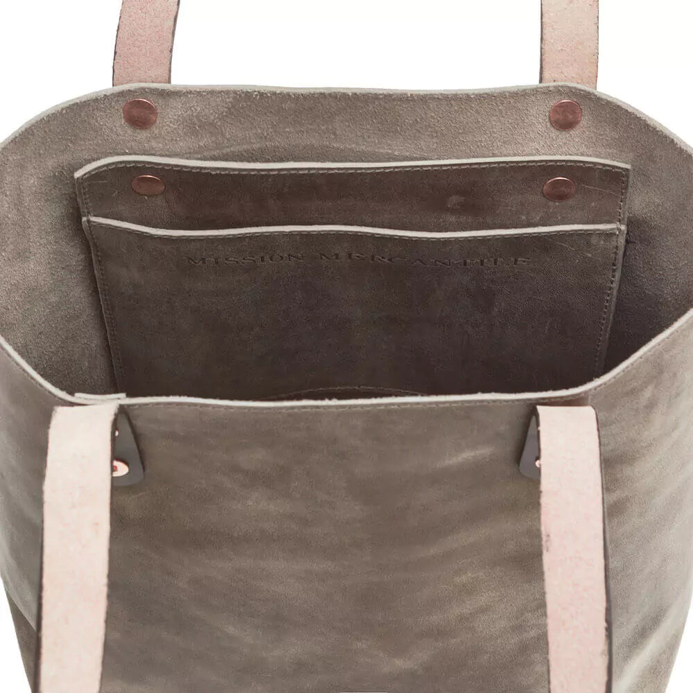 Eden SMALL Leather Tote Bag - Classic Mission Mercantile Leather Goods