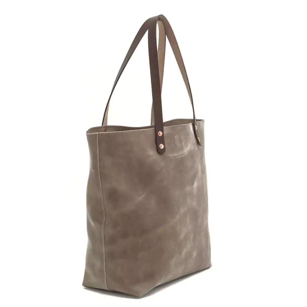 Eden OVERSIZED Leather Tote Bag - Classic Mission Mercantile Leather Goods