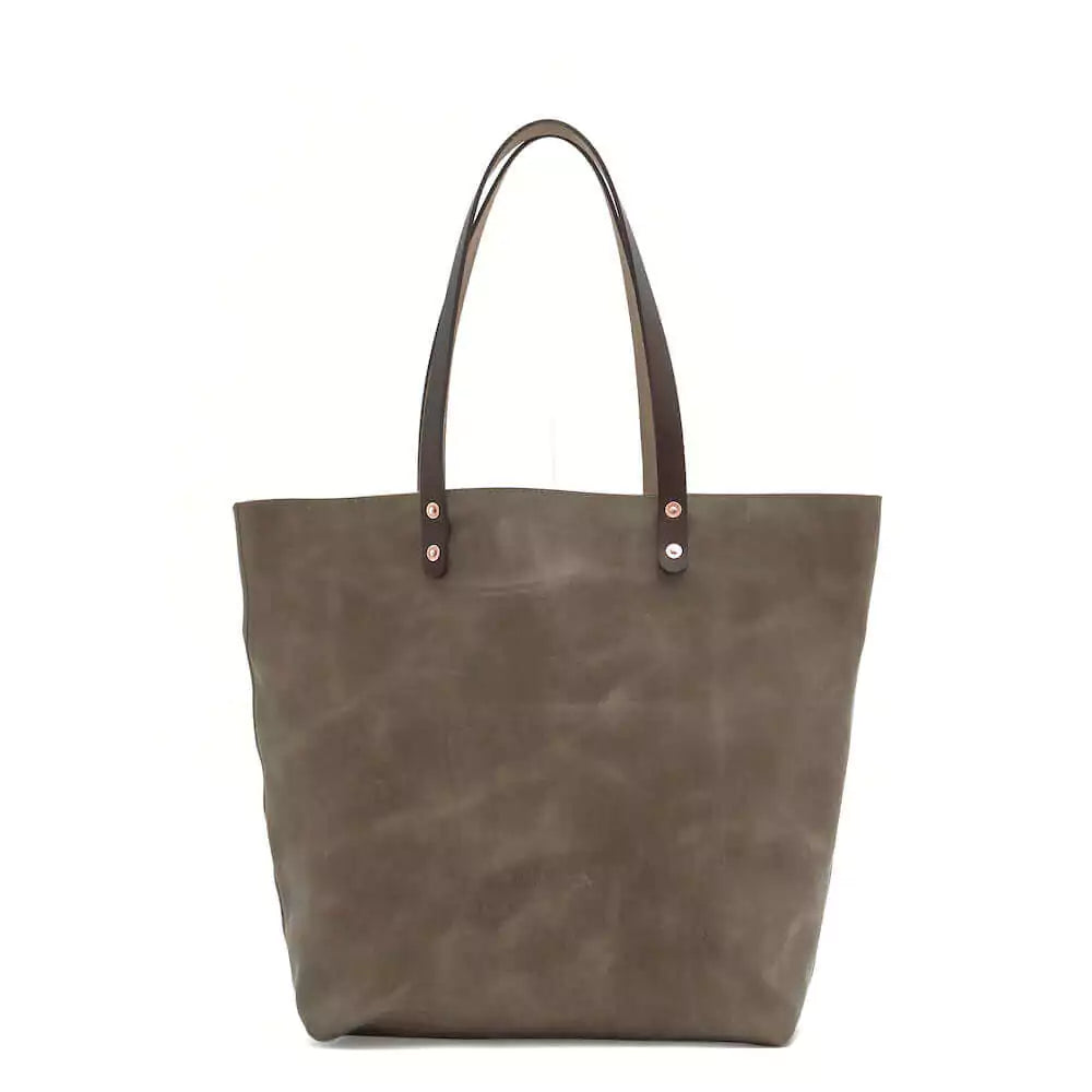 Eden OVERSIZED Leather Tote Bag - Classic Mission Mercantile Leather Goods